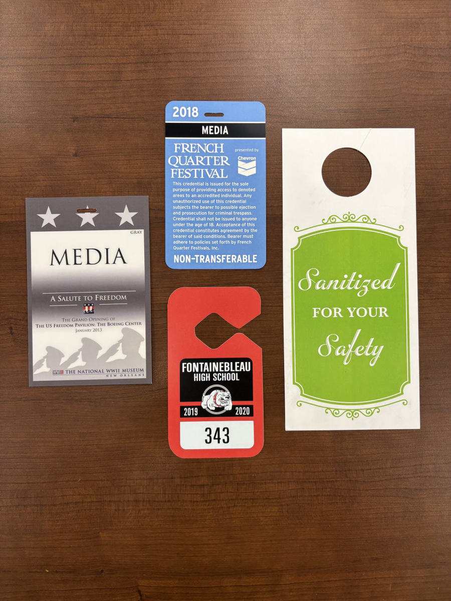 Media passes and door hangers printed at DocuMart